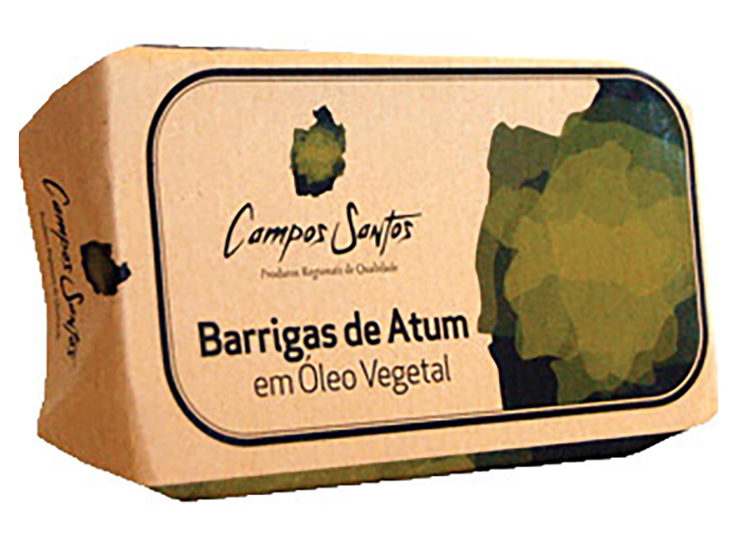 BARRIGA ATUM CAMPOS SANTOS EM ÓLEO VEGETAL 120(90)G