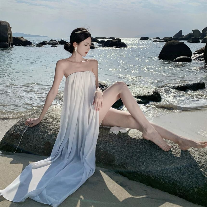 JIYON - Strapless effen rompertje