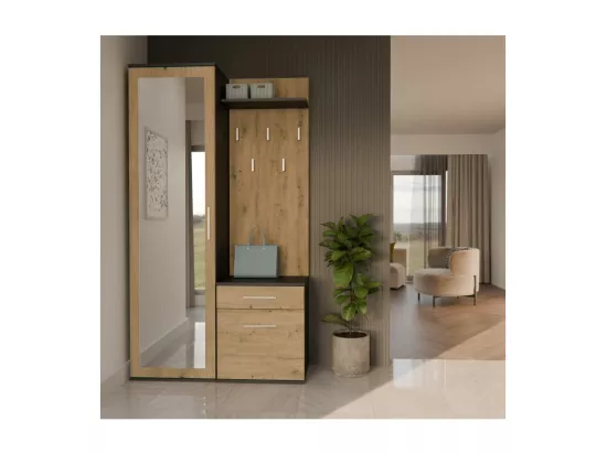 Armoire Duo DUO ANTHRACITE ARTISAN