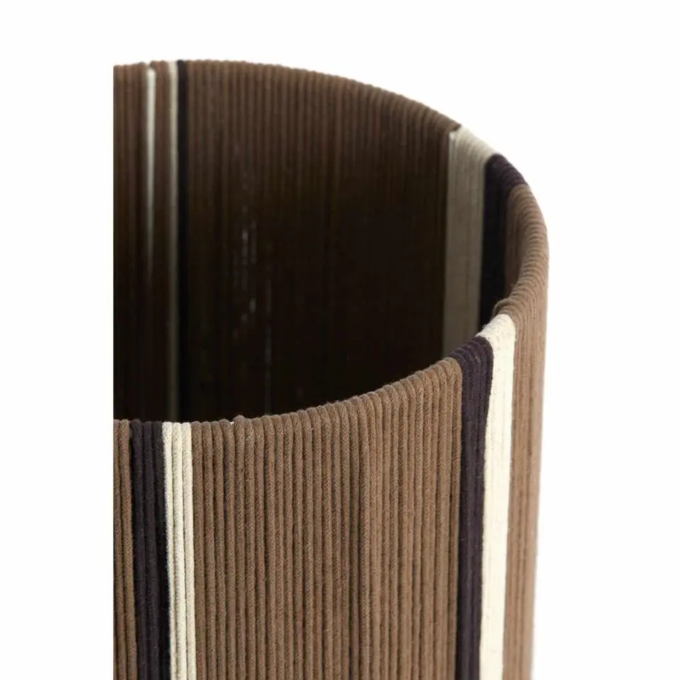 Lampenkap Medan - Donkerbruin - Ø25cm