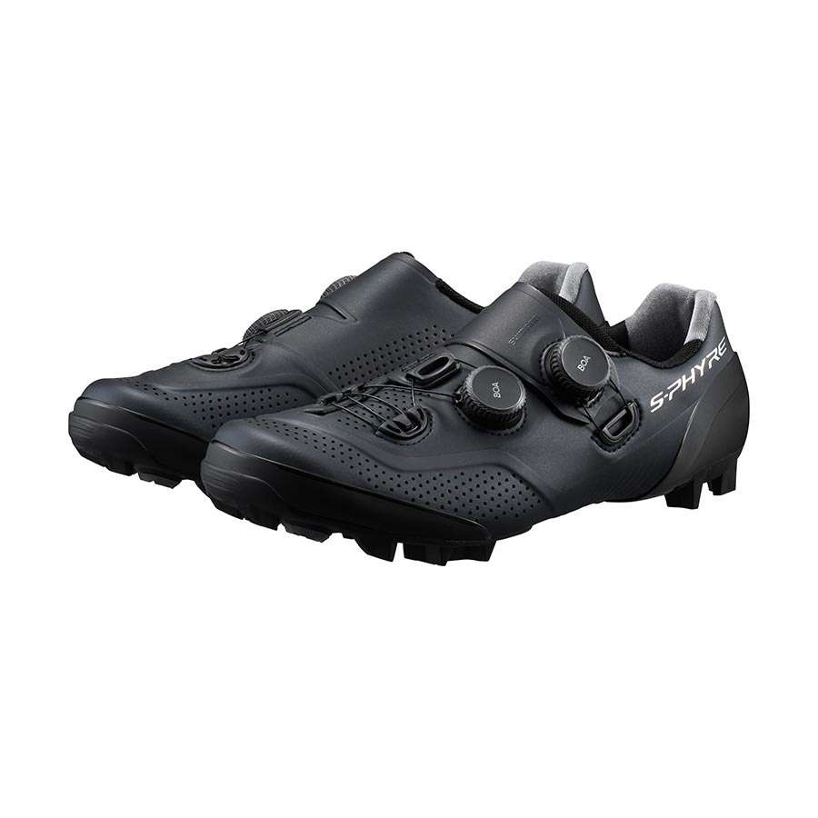 Shimano S-PHYRE XC902 Breed Mountainbikeschoenen Zwart Heren
