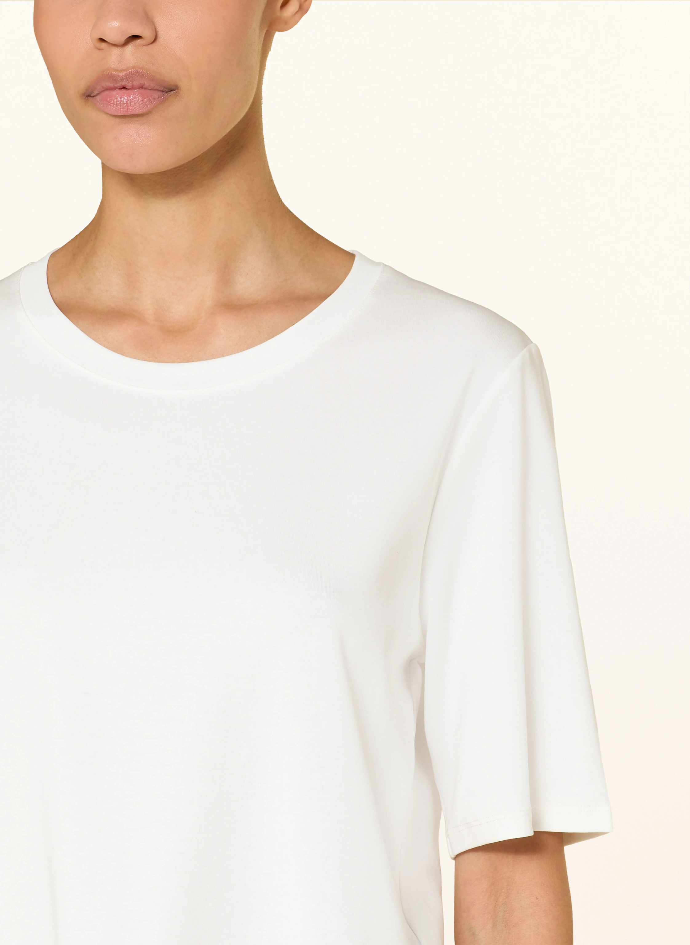 MARC CAIN T-Shirt mit Spitze