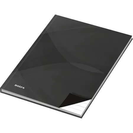 RNK Verlag Notizbuch Notes, DIN A4, liniert, carbon black