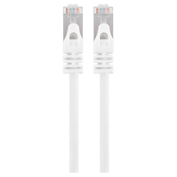 Q-Link FTP kabel CAT7 AWG26 2RJ45 20 meter wit