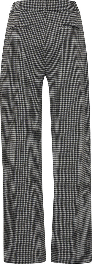 ICHI IHKATE HOUNDSTOOTH PA2 Black/grey houndstooth