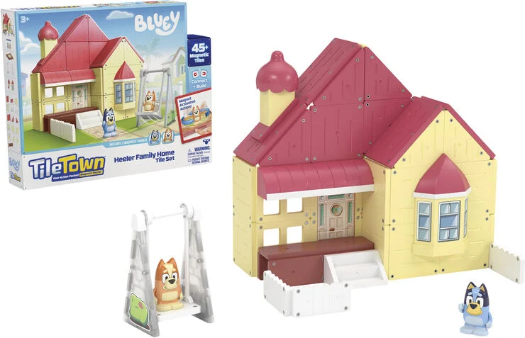 Legetøj Tile town Bluey House