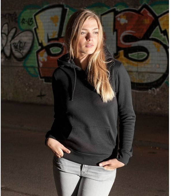Build Your Brand BY026 - Sweat Femme À Capuche Lourd