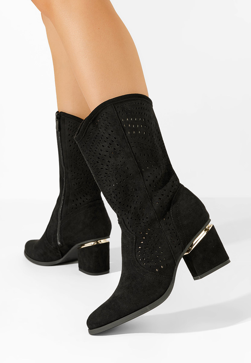 Santiag femme noires Dabiera