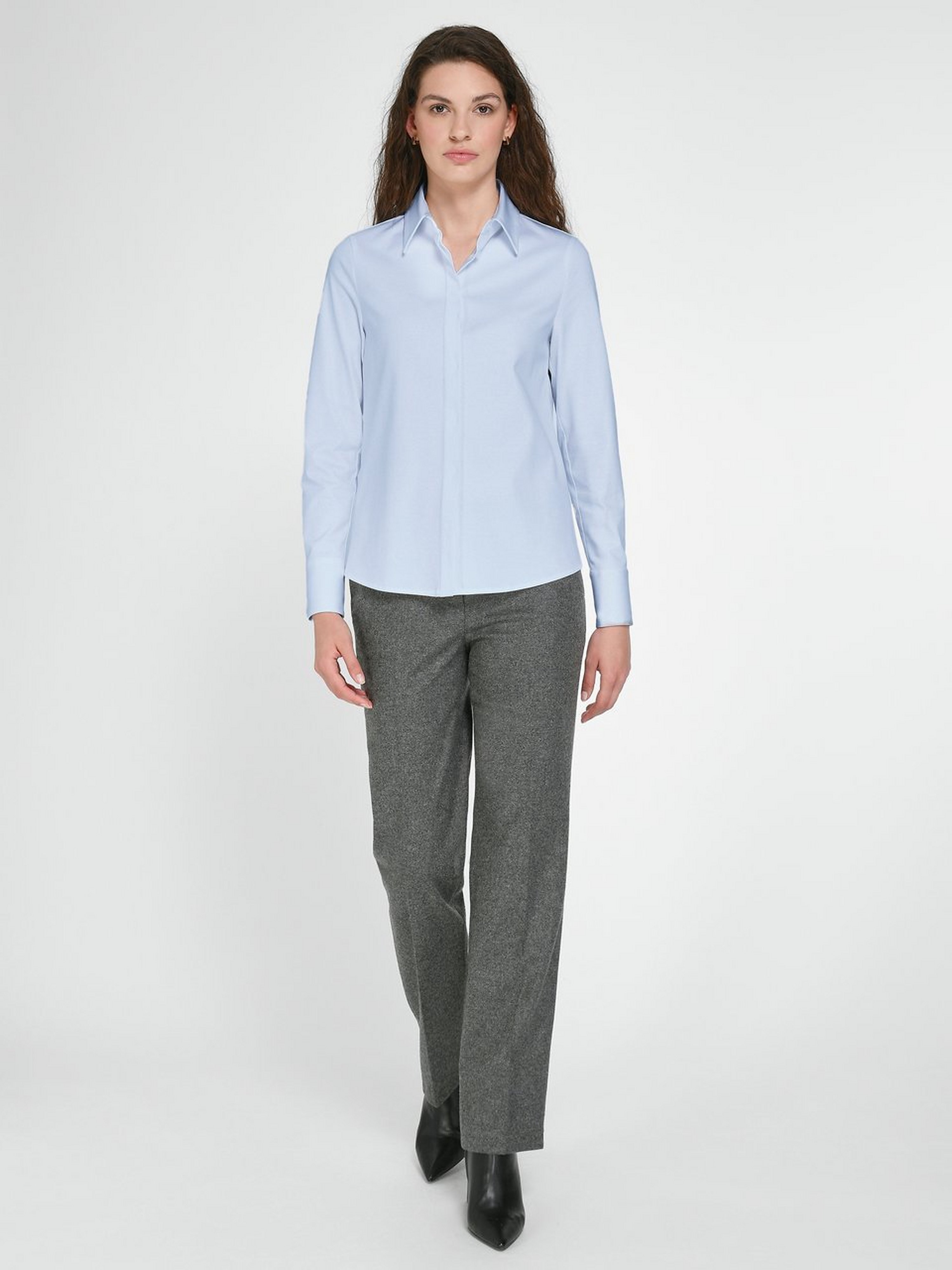 Jersey-Bluse