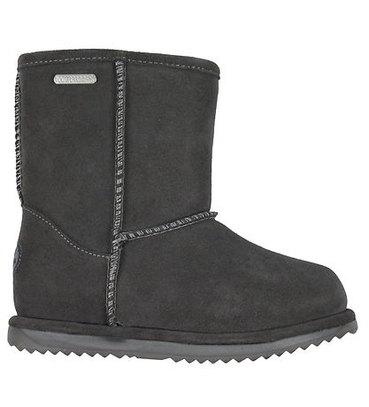 EMU Australia Teddyboots - Tex - Brumby LO - Holzkohle