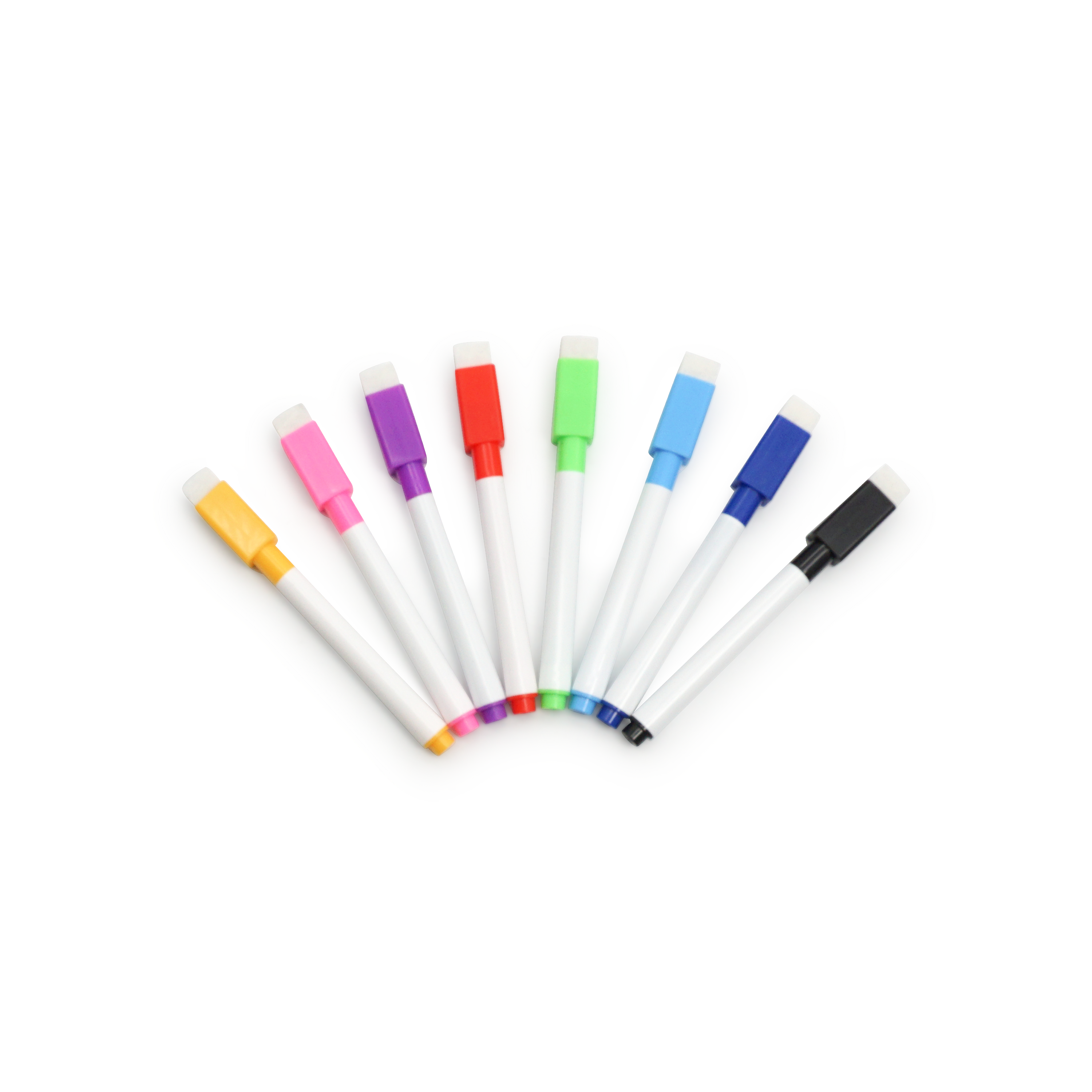 (8er Set) Magnetische Whiteboard Stifte Kinder Marker mit Schwamm