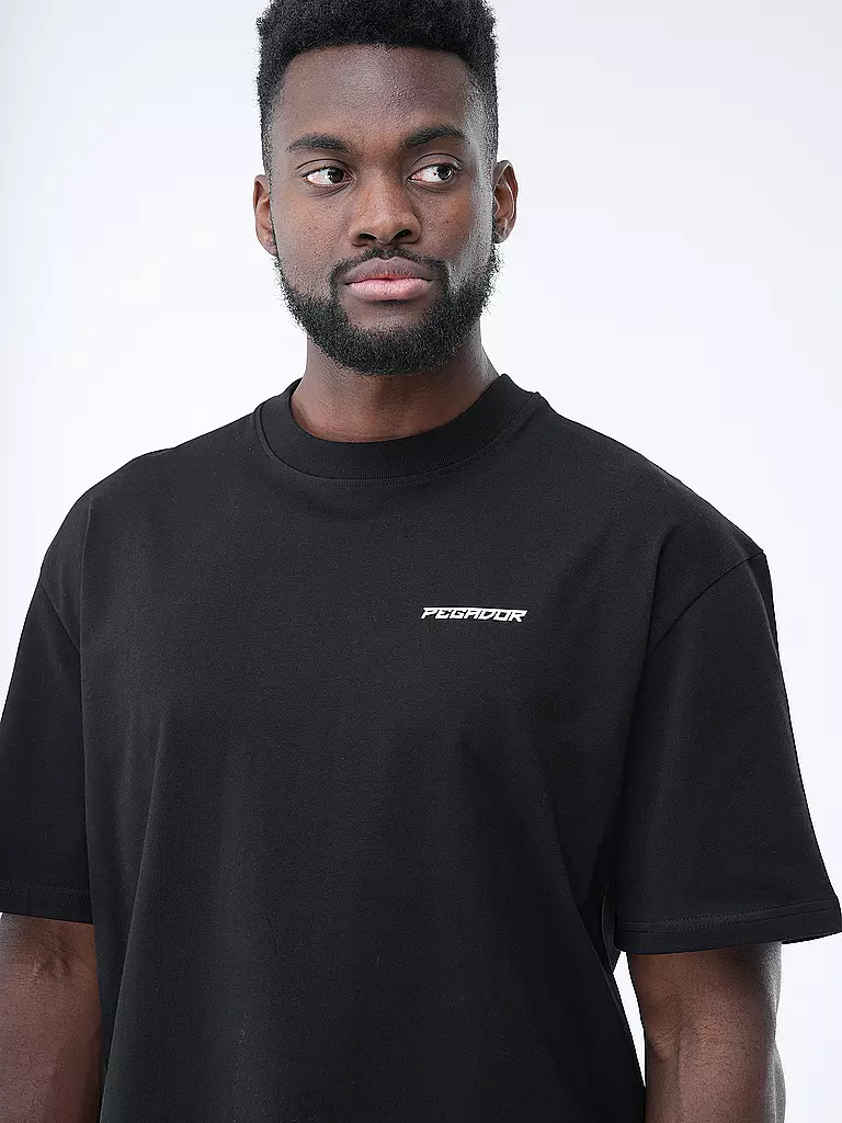 PEGADOR T-Shirt DAVON schwarz