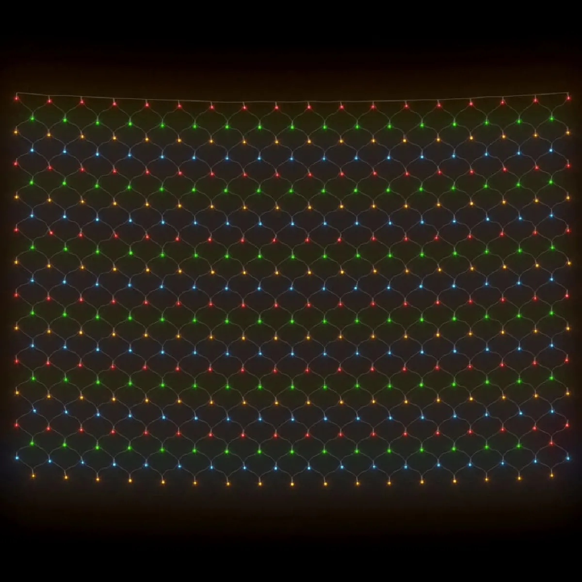 VidaXL Filet Lumineux Noël - Coloré