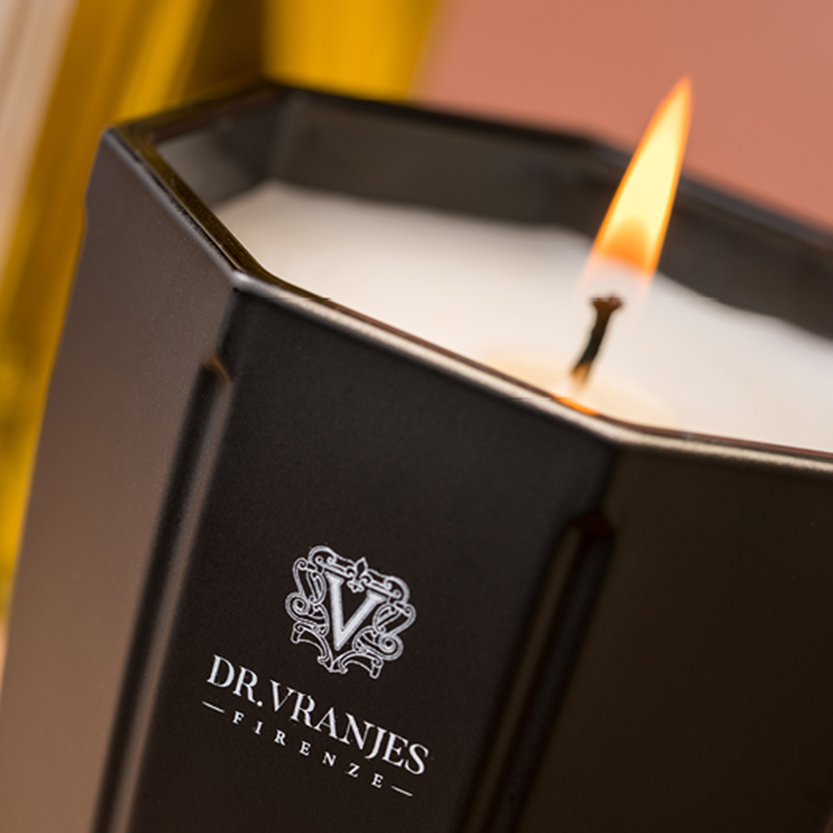 Rosa Tabacco Candle Onyx 80gr