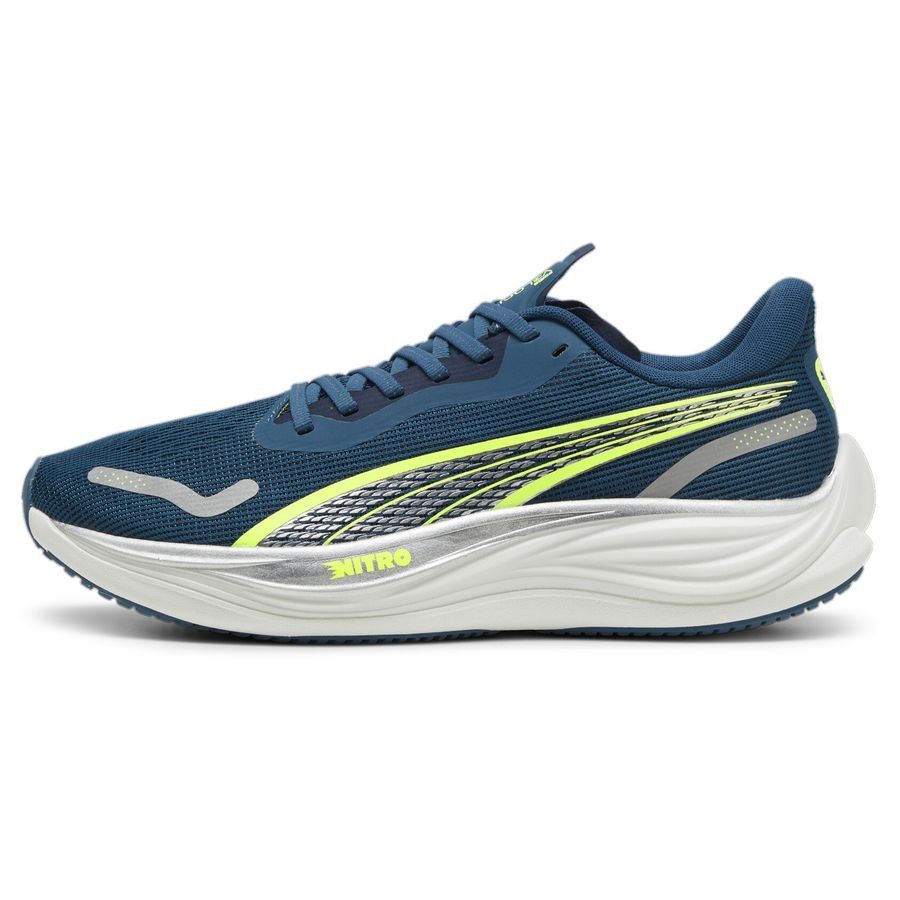 PUMA Velocity Nitro 3 Chaussures de Running - PUMA Navy/Light Green