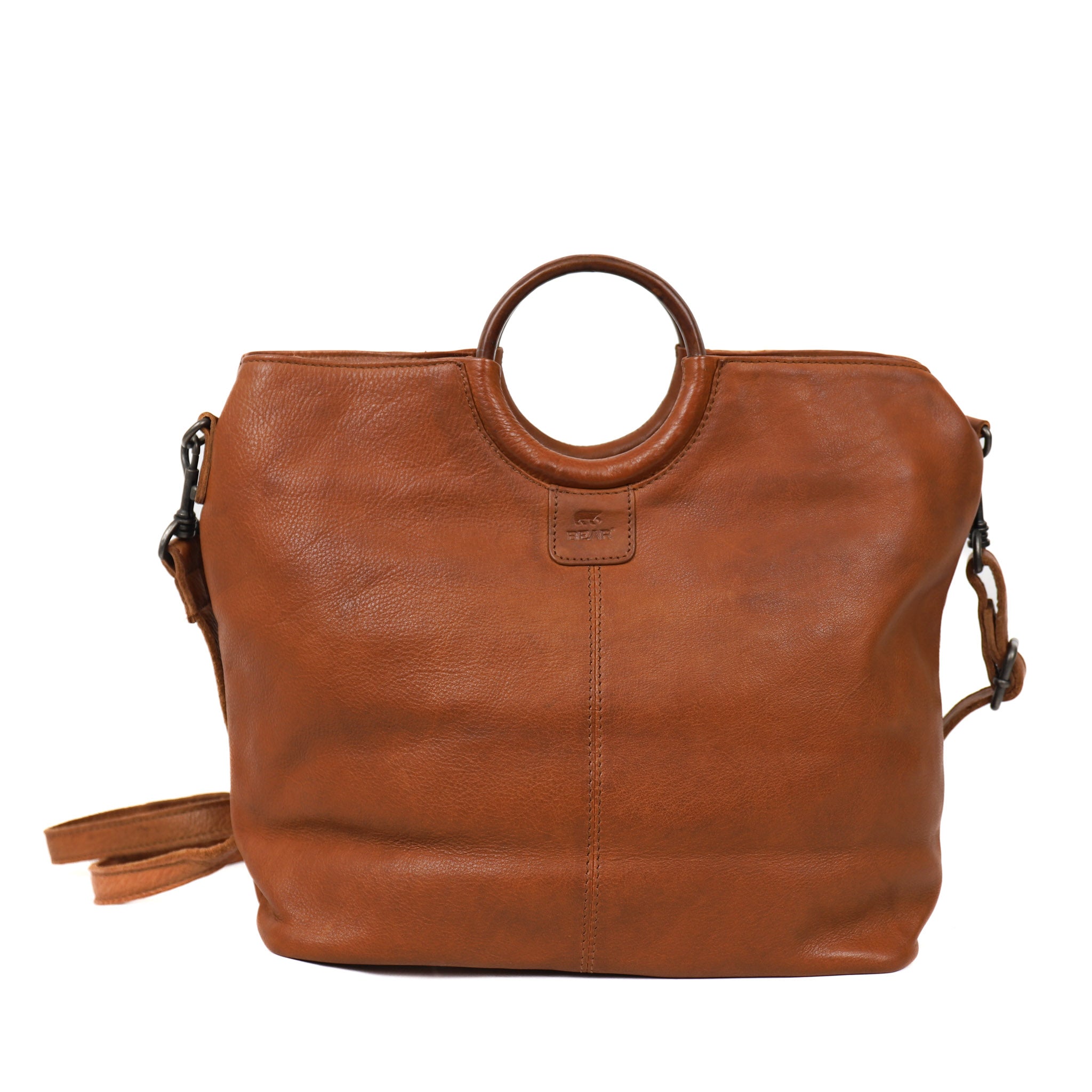 Hand-/schoudertas 'Yen' cognac Cognac