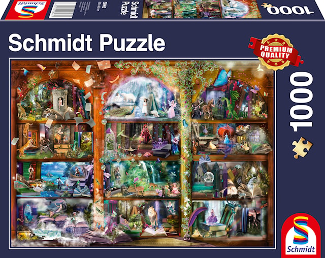 Fairytale magic Puslespill 1000 brikker Schmidt