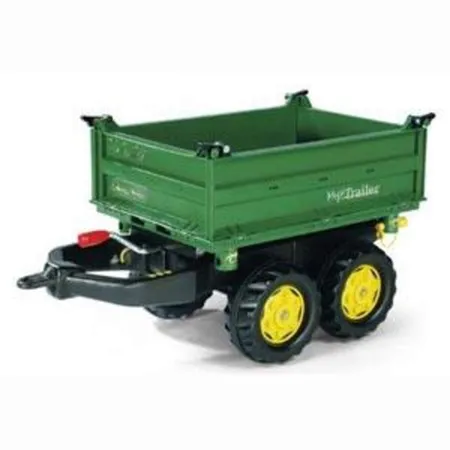 Rolly Toys Mega Trailer Dreiseitenkipper John Deere grün