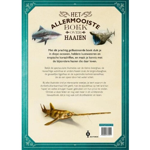 Uitgeverij gottmer het allermooiste boek over haaien