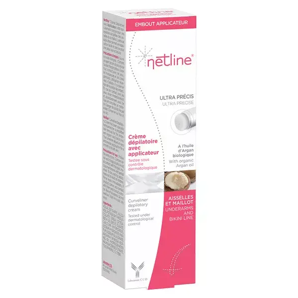 Creme Depilatório Netline para Axilas e Virilha com Aplicador 100ml