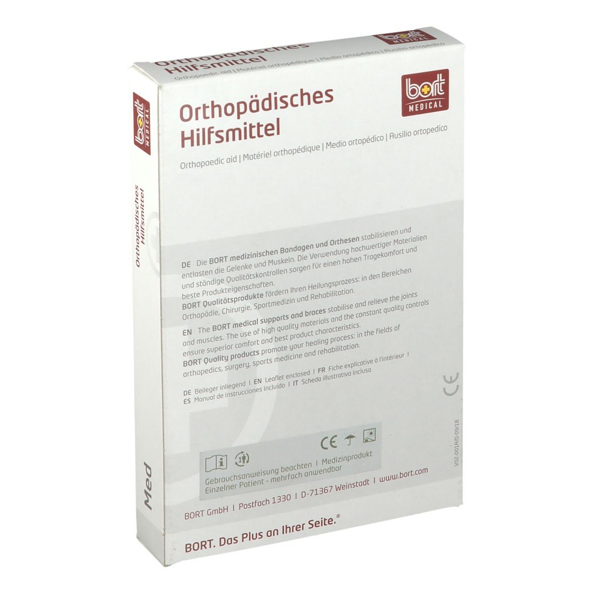 BORT activemed Knöchelbandage Gr. M haut