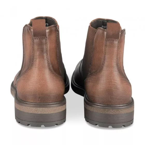 Bottines MARRON DENIM SIDE