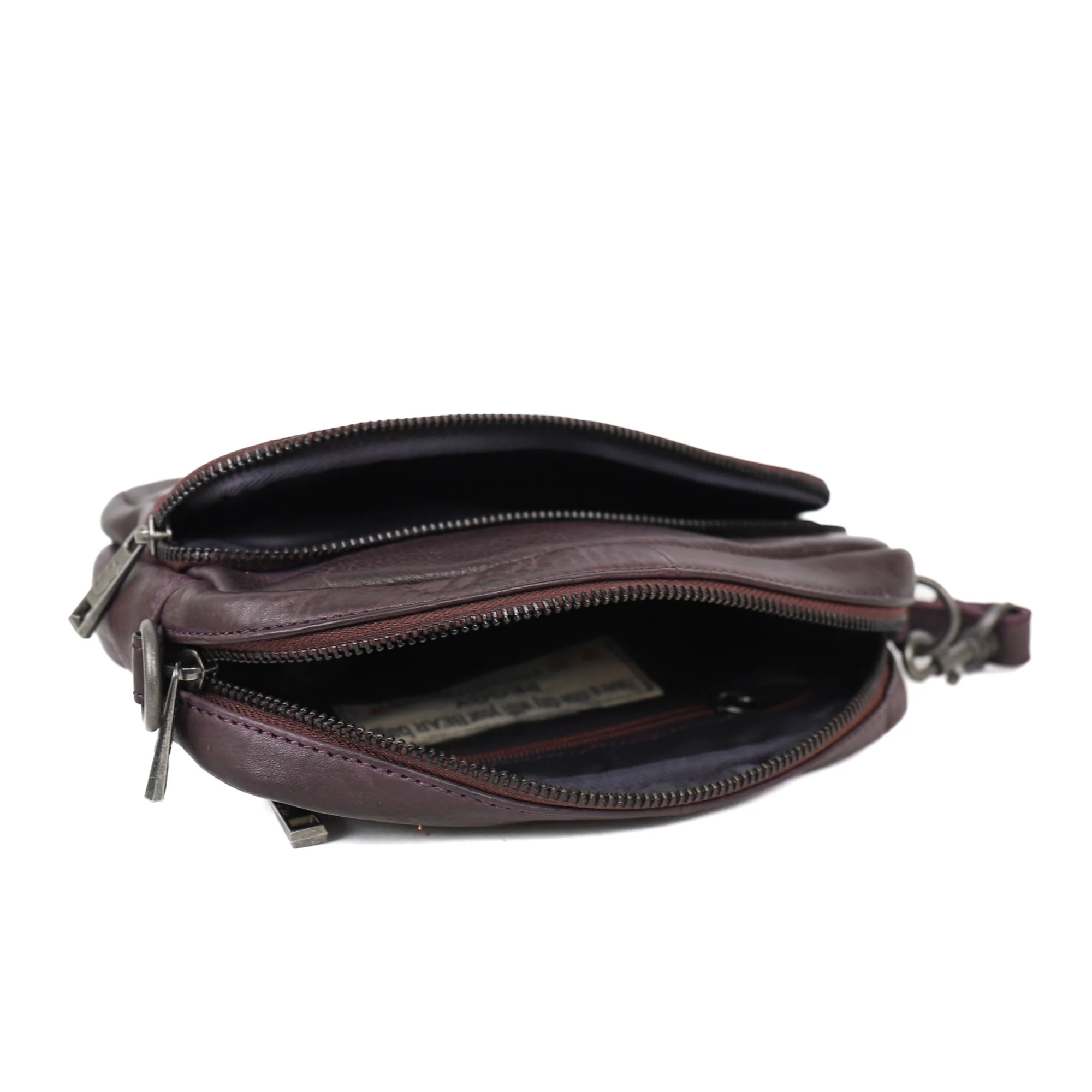 Bear Design Callisto Pelle Schoudertas Peggy Plum CP2663