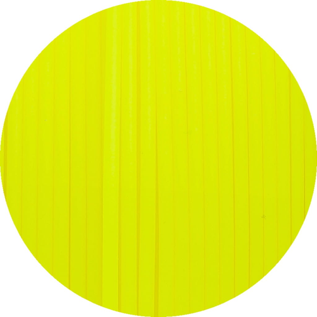 Fiberlogy  FiberFlex 40D Neon Yellow, 1,75 mm / 850 g    Flexibles Filament mit einer Shore Härte von D40 in Neon Yellow