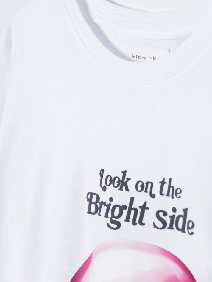 Camiseta Smiley - Branca