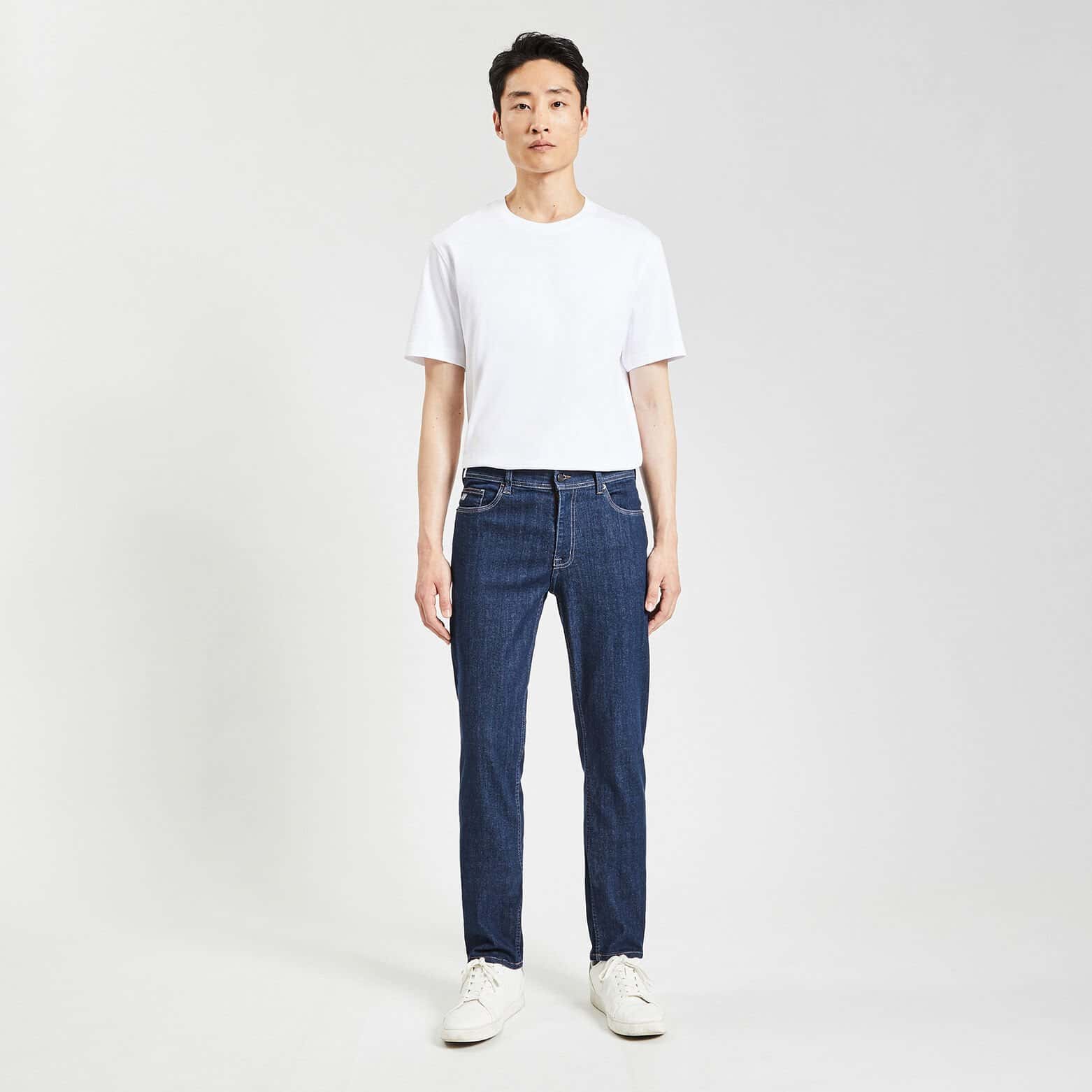Jean straight cinq neuf édition n°2 Made in France Bleu