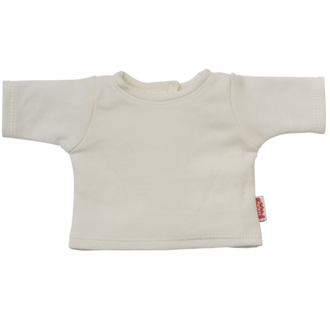 Heless poppenkleding tuinbroek met t-shirt - okergeel - 35 cm