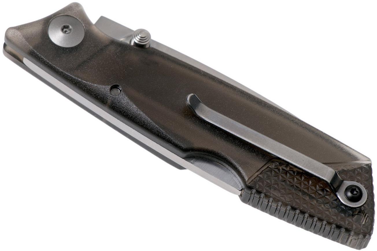 Ontario Wraith Folder 8798SMK Ice Series Smoke zakmes
