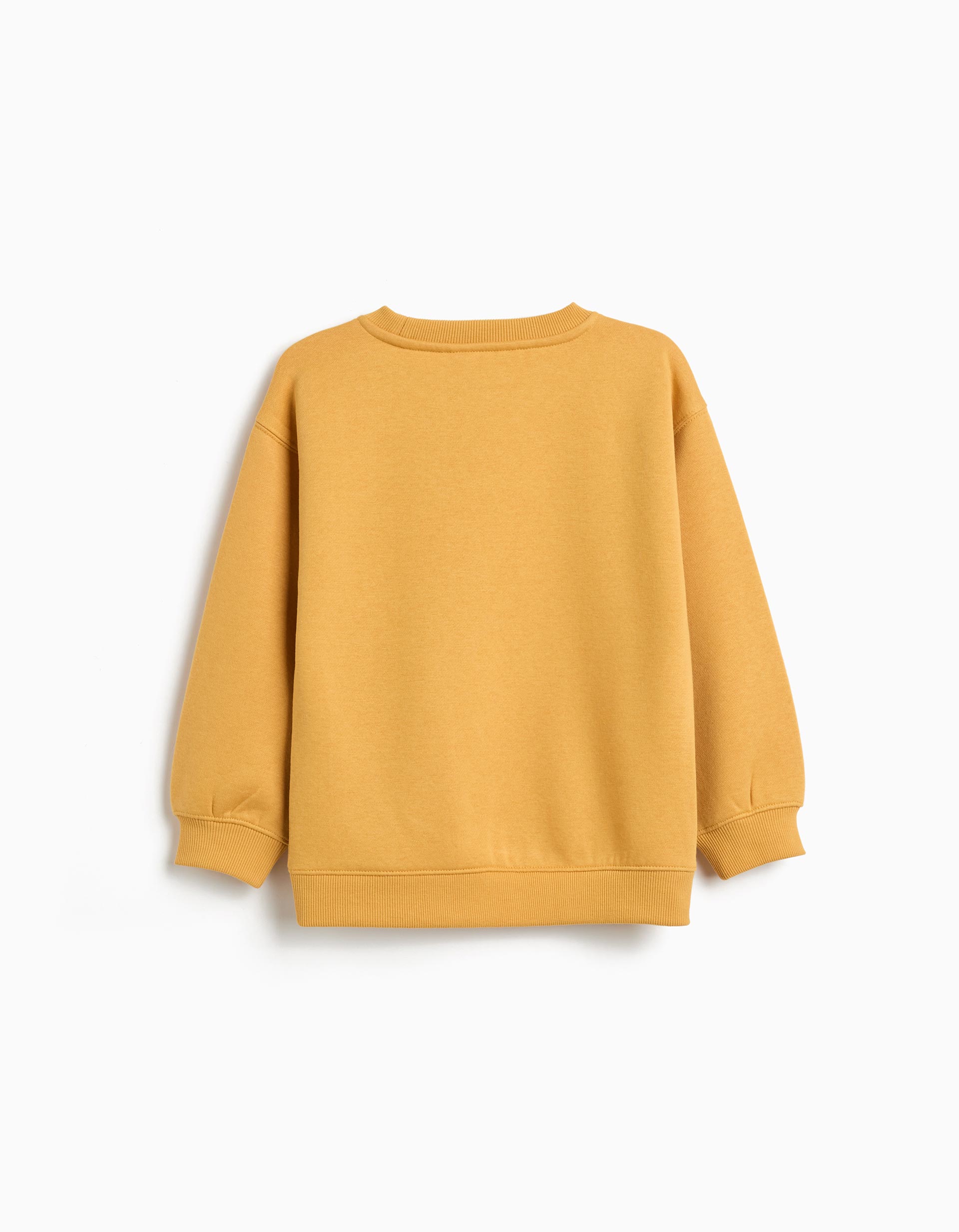 Sweatshirt de Felpa, Menino, Amarelo