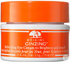 Origins Ginzing Crème Rafraîchissante Et Éclaircissante Pour Les Yeux Teinte Chaude Pot 15ml