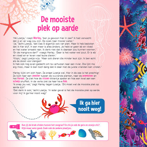 Lantaarn publishers lees- en zoekboek speuren in het water