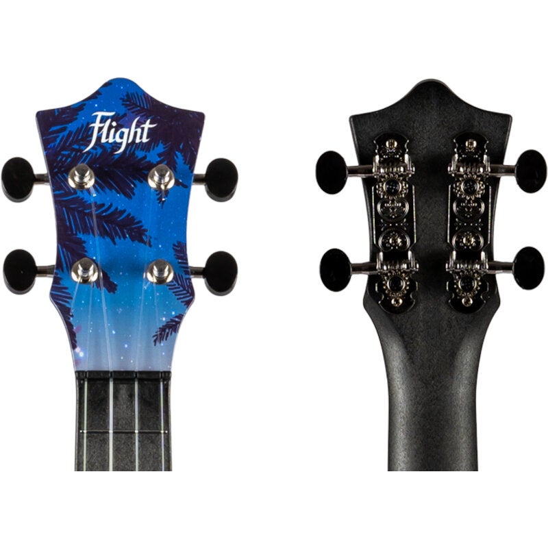 Flight Ultra Travel Series UTS-42 Vibe kunststof sopraan ukelele met hoes