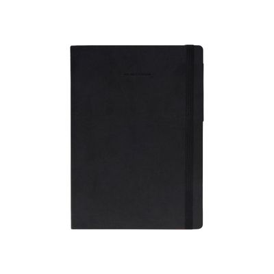 Legami My Notebook - Carnet de notes à élastique - 17 x 24 cm - ligné - noir