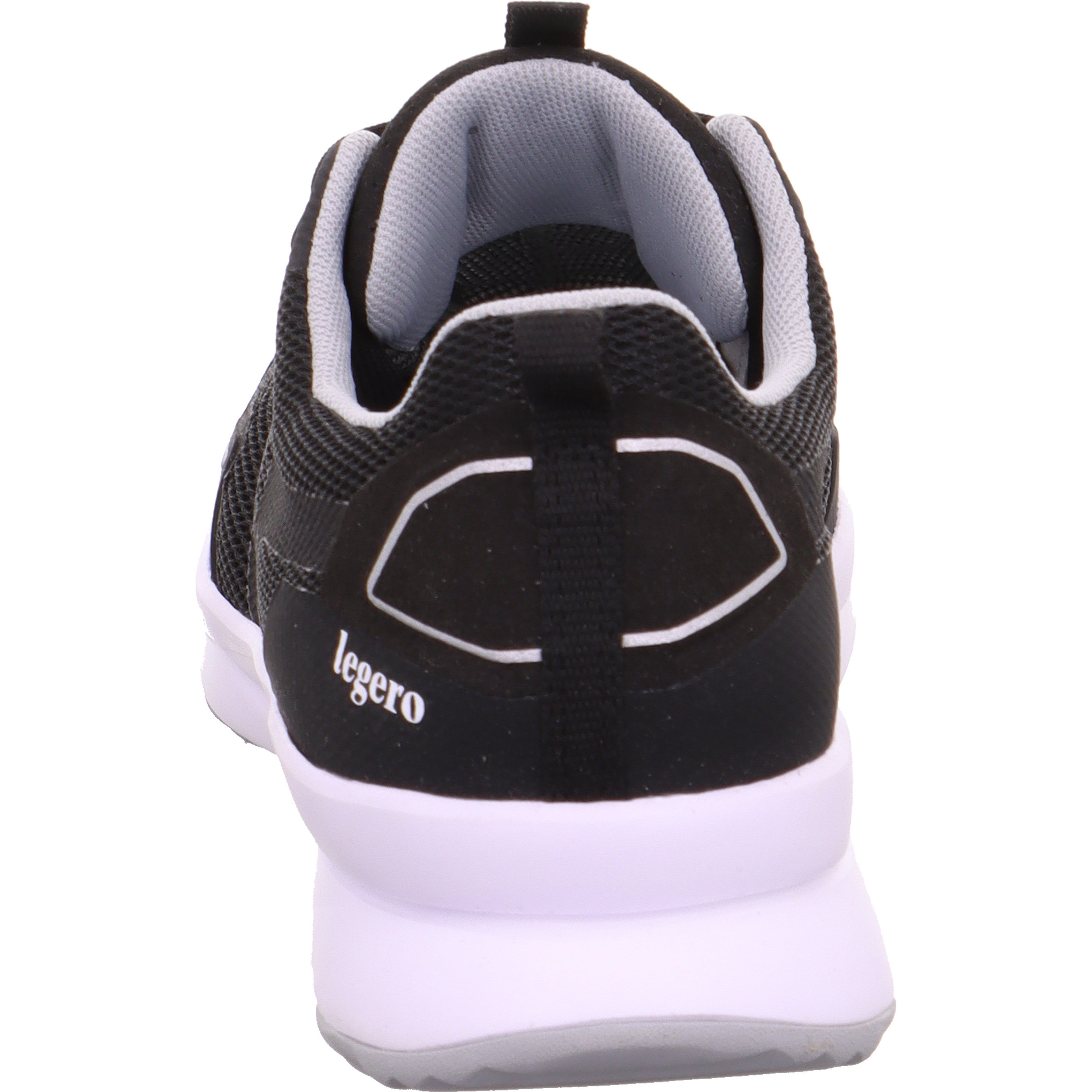 legero READY Damen  Sneaker low mit Schnürung - Farbe: Schwarz - Größe: 5.5
