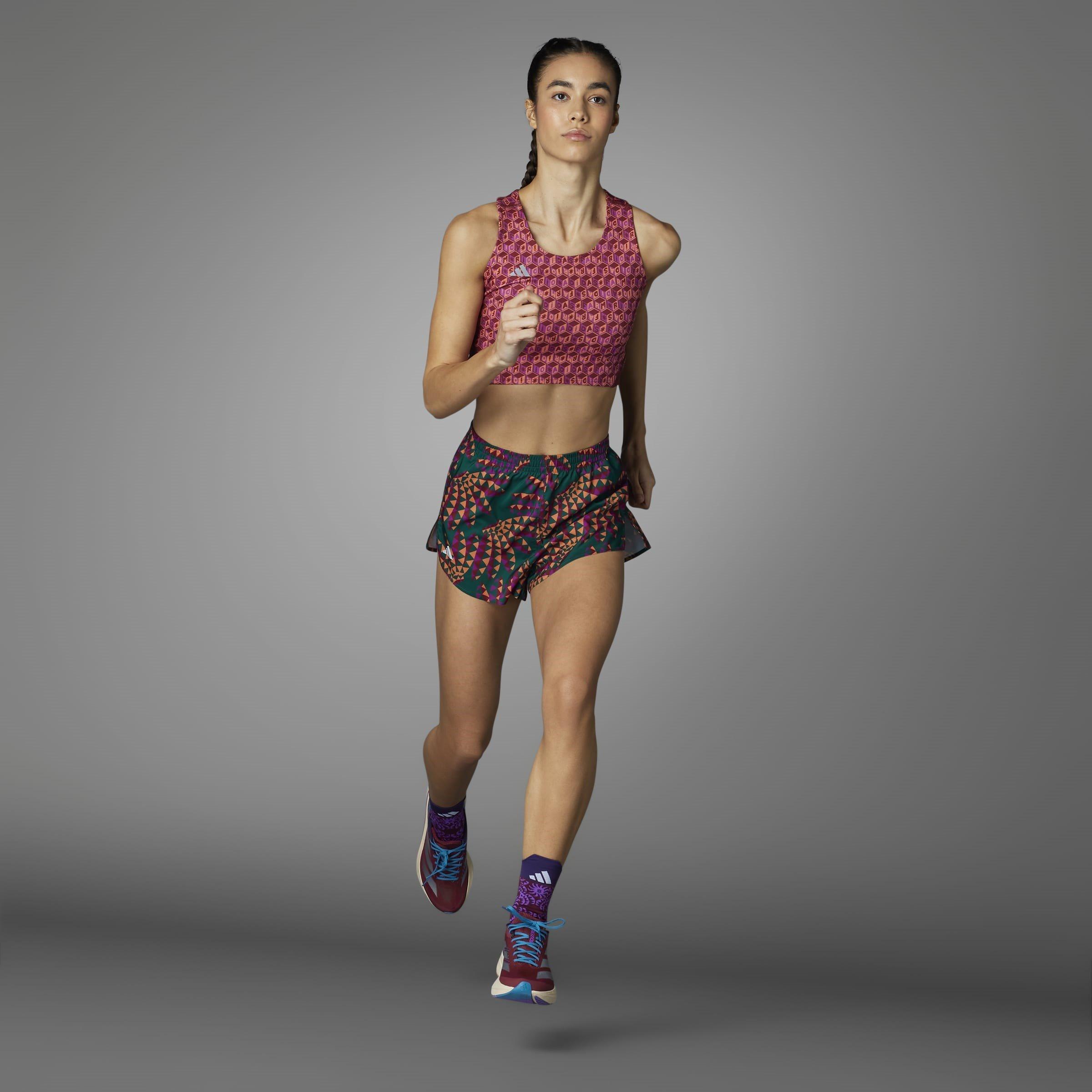 adidas Adizero X Farm Crop Top Womens