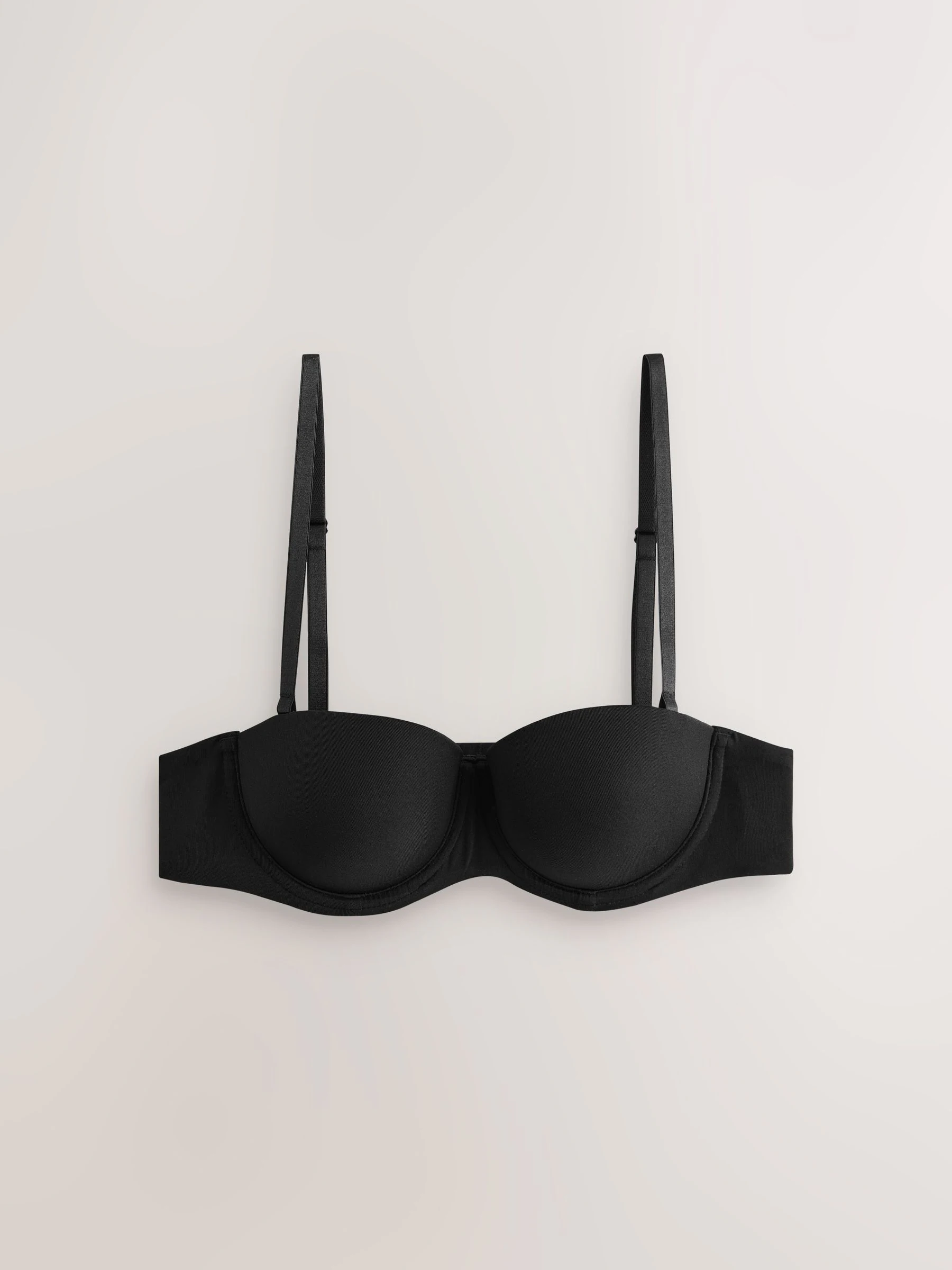 Zwart - A-E push-up multiway beha zonder bandjes