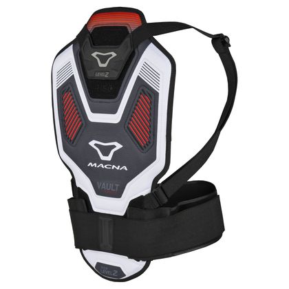 Dorsale à bretelles Macna VAULT BACKPROTECTOR - Noir / Rouge