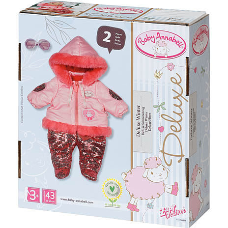 Baby Annabell luksus vinterdragt