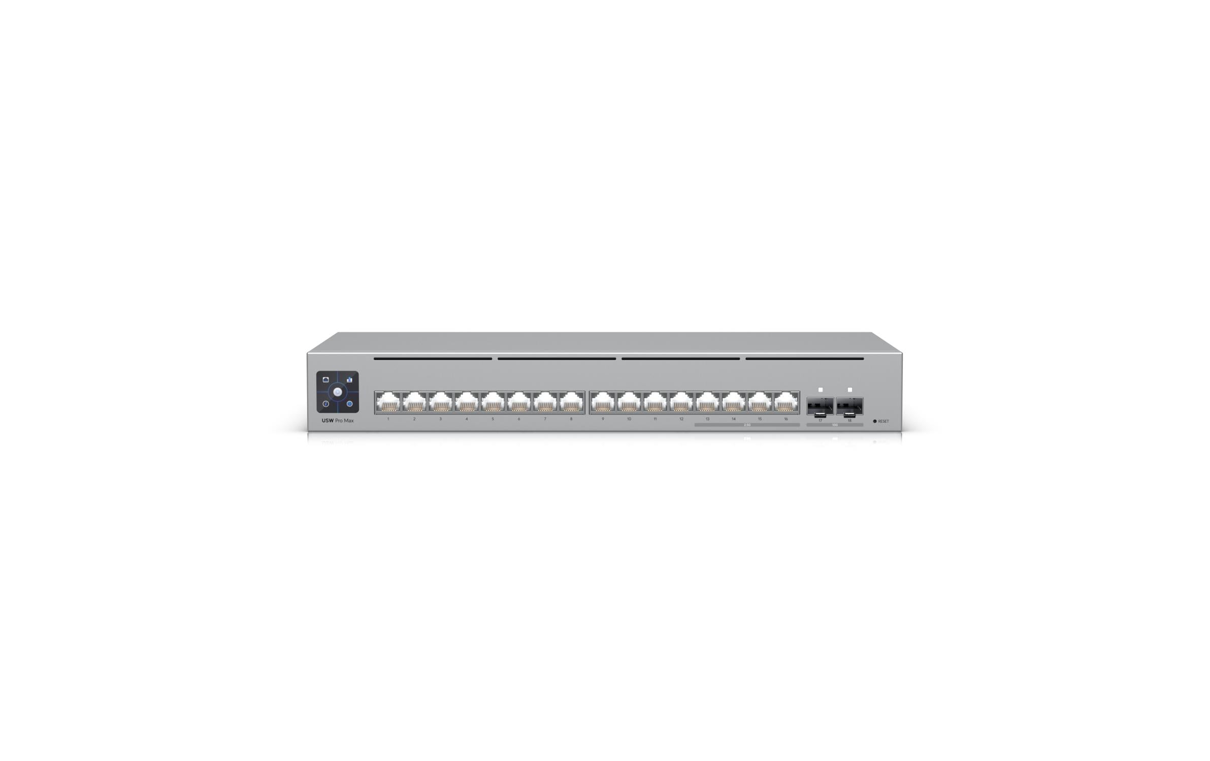 Switch USW-PRO-MAX-16 18 Port<br>Leistungsstarker Switch für professionelle Netzwerke