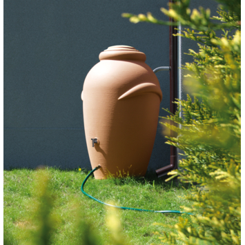 Waterform regenton Aquacan terracotta kunststof 360 L