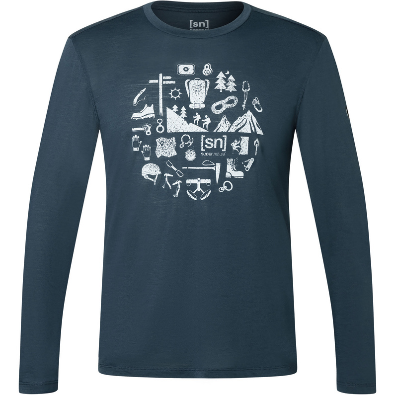 Super.Natural Herren Well Equipped Longsleeve
