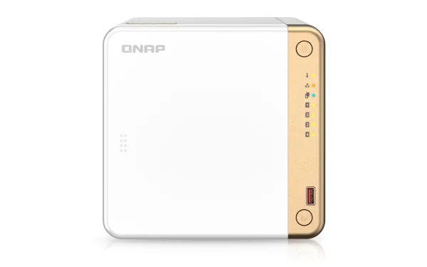 QNAP TS-462 - NAS-server - 4 bays - SATA 6Gb/s - RAID 0, 1, 5, 6, 10, JBOD - RAM 4 GB - 2.5 Gigabit Ethernet - iSCSI support
