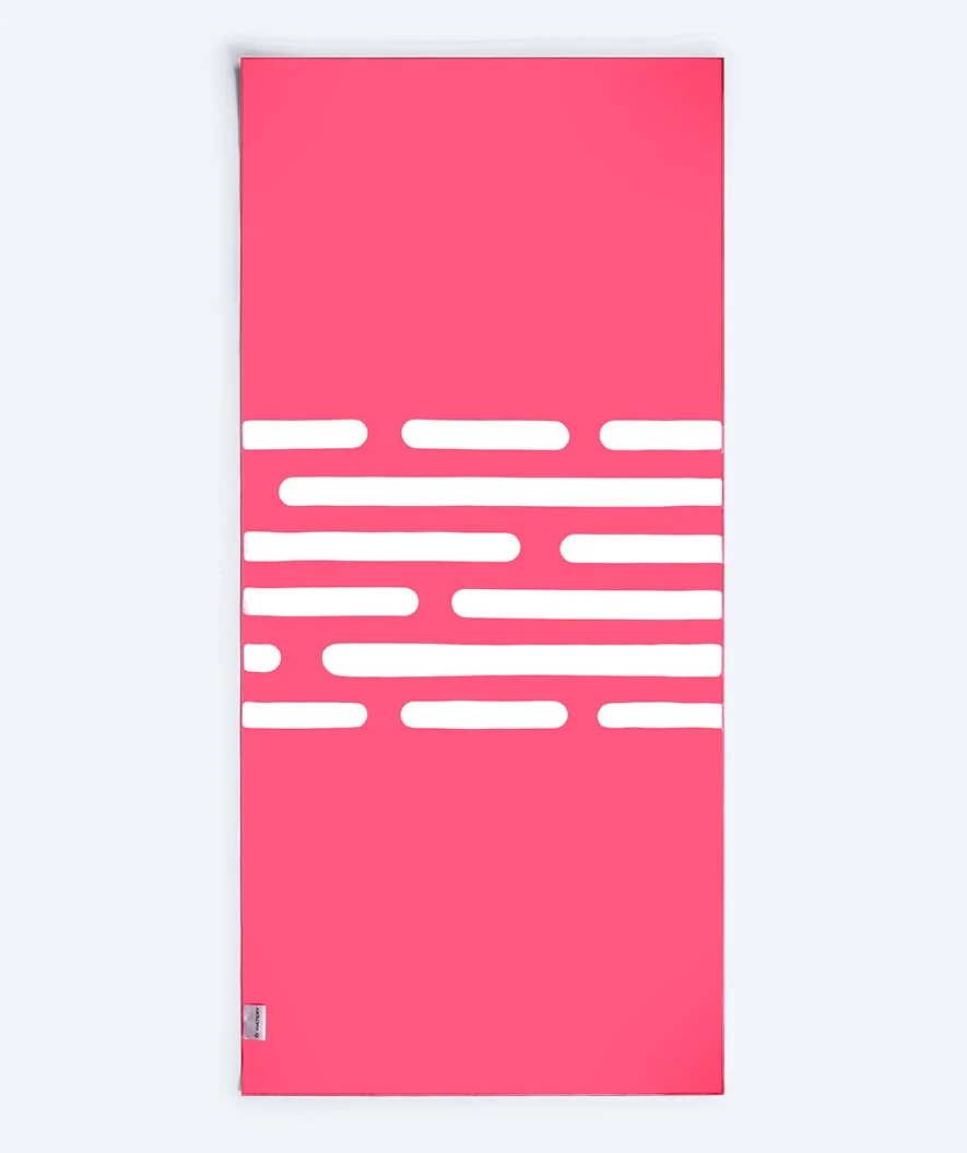 Watery microfiber håndklæde (160 x 80 cm) - Eco Nebraska - Pinky