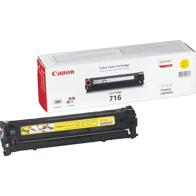 Toner Canon 716 couleurs séparées pour imprimante laser