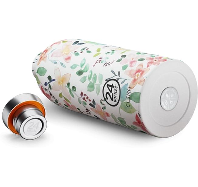 Thermosflasche Clima 850 ml, Little BudsIsolierte Edelstahl-Thermosflasche für heisse und kalte Getränke, ideal für den täglichen Gebrauch und Reisen