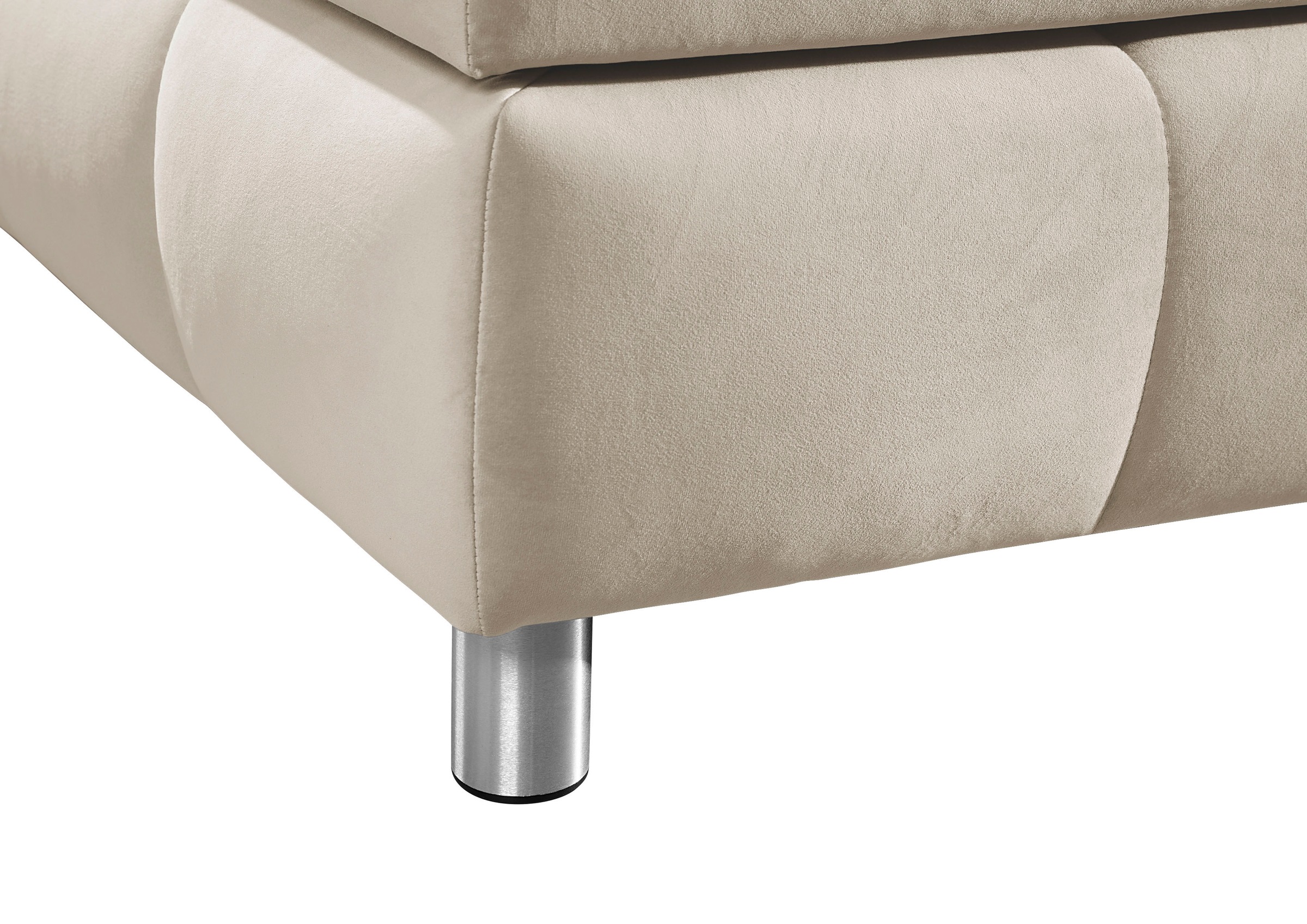 andas Boxspringbett »Salo« Ohne Kopfteil, inkl. Topper, auch in Überlänge 220 cm